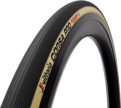 Превью  Велопокрышка VITTORIA Corsa Pro G2.0 TLR 28"x30C Кевлар (11A00390) Black/Beige